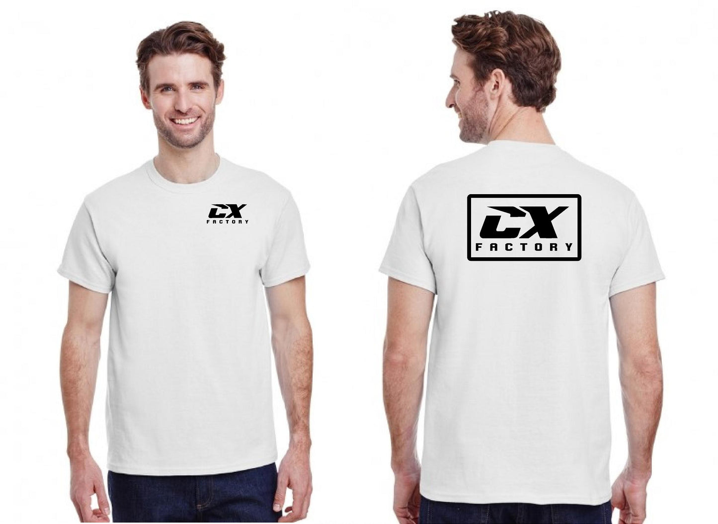 CX Factory Stamp Logo Classic Tee - White